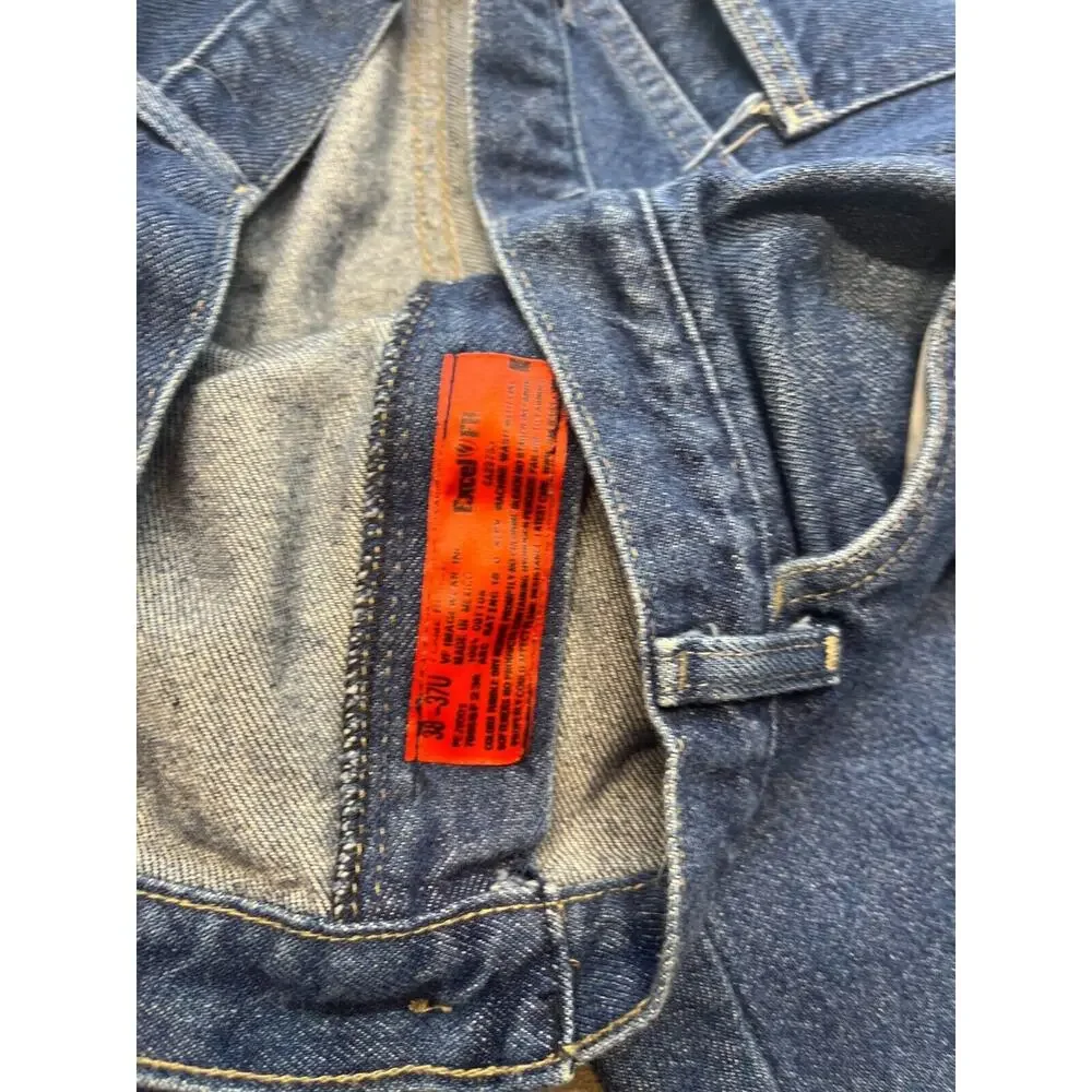 Bulwark Excel‎ FR Jeans Mens 38x30 Blue Flame Resistant Work Denim